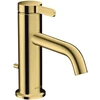 Image de hansgrohe Axor One Mitigeur lavabo 70 130mm, avec vidage à tirette, or poli optique