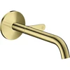 Image de hansgrohe Axor One Set de montage prêt à l’emploi Mitigeur lavabo encastré, bec 220 mm, or poli