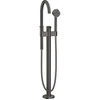 Image de hansgrohe Mitigeur monocommande baignoire Axor One, bec 220 mm, sur pied, brossé bleu vc