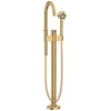 Image de hansgrohe AXOR Mitigeur monocommandé pour bain au sol, saillie 220mm, 48210, 48440250, Couleur: Brushed Gold Optic