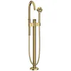 Image de hansgrohe AXOR Mitigeur monocommandé pour bain au sol, saillie 220mm, 48210, 48440990, Couleur: Polished Gold Optic