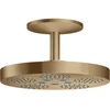 Image de hansgrohe Axor One pomme de douche plafond, 2 jets, bronze brossé