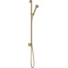 Image de hansgrohe Ensemble de douche Axor One EcoSmart avec raccord mural, 75 mm, 1 an, bronze brossé