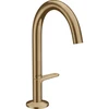 Image de hansgrohe Mitigeur monocommande lavabo Sel. 170 Axor One A 140 mm, avec vidage poussoir, bronze brossé