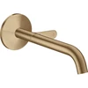 Image de hansgrohe Axor One set de montage prêt mitigeur lavabo encastré, bec 220 mm, bronze brossé