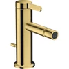 Image de hansgrohe Axor One Mitigeur monocommande pour bidet A 113mm, avec tirette, or poli optique