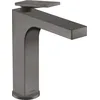 Image de hansgrohe AXOR Citterio Mitigeur monocommandé pour lavabo, garniture découlement non verrouillable, finition losange, saillie 143mm, ComfortZone160, 39081340, Couleur: Brushed Black Chrome
