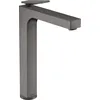 Image de hansgrohe AXOR Citterio Mitigeur monocommandé pour lavabo, garniture découlement non verrouillable, finition losange, saillie 200mm, ComfortZone280, 39151340, Couleur: Brushed Black Chrome