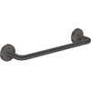 Image de hansgrohe Axor Barre universelle circulaire 355x78mm, fixation murale, chrome noir brossé