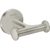 Image de hansgrohe Axor Crochet double pour serviette, fixation murale, aspect inox