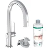 Image de hansgrohe 76800000 Aqittura M91 FilterSystem 210 Kit de démarrage 1 Jet, Chrom, Auslaufhöhe 210mm