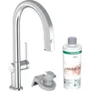 Image de Hansgrohe Aqittura M91 Mitigeur de cuisine, kit de démarrage, FilterSystem 210, extractible jusquà 50cm, 1jet, 76801, Coloris: chrome