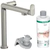 Image de Hansgrohe Aqittura M91 Mitigeur de cuisine, kit de démarrage, FilterSystem 240, 1jet, 76802, Coloris: acier inoxydable brossé
