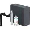 Image de hansgrohe Mitigeur monotrou Aqittura M91 SodaSys 240, 1 an, Set de démarrage, noir mat