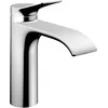 Image de hansgrohe Vivenis - Mitigeur de lavabo avec garniture de vidage, économie d'énergie (CoolStart), Robinet de salle de bain avec hauteur sous bec 110 mm, économie d'eau (EcoSmart), Chromé, 75023000