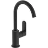 Image de Hansgrohe Rebris S 72536670 Mitigeur de lavabo avec bec pivotant et bonde de vidage Noir mat