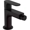 Image de hansgrohe Mitigeur monocommande bidet Rebris S bec 120 mm, avec vidage à tirette, noir mat