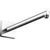 Image de hansgrohe Bras orientable 390 mm, carré, chrome noir brossé