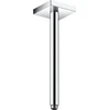 Image de hansgrohe Raccord plafond 300 mm, chrome noir brossé, carré