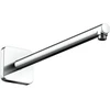 Image de hansgrohe Brausearm softsquare Axor 390 mm, carré, chrome noir brossé