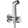 Image de hansgrohe Douchette Bidette S pour eau chaude avec flexible 1250 mm et support chromé