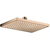 Image de hansgrohe Axor pomme de tête EcoSmart encastrée 245x185 mm, 1 jet, poli or rose