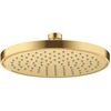 Image de hansgrohe Axor Douche de tête EcoSmart encastrée, 220 mm, 1 an, doré brossé optique