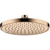 Image de hansgrohe Axor Douche de tête EcoSmart encastrée, Ø 220 mm, 1 jet, poli or rose