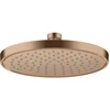 Image de hansgrohe Axor Pomme de douche EcoSmart plus encastrée, 220 mm, brossée