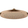 Image de hansgrohe Axor Douche de tête EcoSmart encastrée, Ø 245 mm, 1 jet, brossée