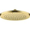 Image de hansgrohe Axor Douche de tête EcoSmart plus, montage encastré ou mural, 245 mm, 1 jet, brossé