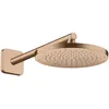 Image de hansgrohe AXOR ShowerSolutions Pommeau de douche 245 1 jet économie deau+, 35389310, Couleur: Brushed Red Gold