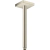 Image de hansgrohe Raccord plafond 300 mm, nickel brossé, carré