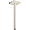 Image de hansgrohe Raccord plafond 300 mm, aspect acier inoxydable, carré
