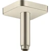 Image de hansgrohe Axor Raccord plafond softsquare 100 mm, nickel brossé, carré