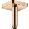 Image de hansgrohe Axor Raccord plafond softsquare 100 mm, or rouge poli, carré