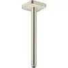 Image de hansgrohe Axor Deckenanschluss softsquare 300 mm, nickel brossé, carré
