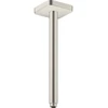 Image de hansgrohe Axor Raccord plafond softsquare 300 mm, aspect acier inoxydable, carré