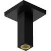 Image de hansgrohe Raccord plafond 100 mm, noir mat