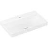 Image de hansgrohe Xelu Q lavabo, 800x480, suspendu, sans trop-plein, blanc, 61020450, Couleur: blanc