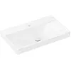 Image de hansgrohe Xelu Q lavabo, 800x480, 2 trous pour robinet, avec tablette, suspendu, sans trop-plein, blanc, 2, 61025450, Couleur: blanc