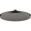 Image de Hansgrohe AXOR ShowerSolutions Pommeau de douche 245 1 jet économie deau+, 35389, Coloris: Chrome noir brossé