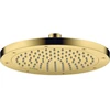 Image de hansgrohe Douche de tête EcoSmart plus Axor encastrée, 245 mm, 1 an, or poli opt