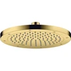 Image de hansgrohe Axor Douche de tête EcoSmart encastrée, 245 mm, 1 an, or poli opt