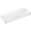 Image de Hansgrohe Xevolos E lavabo à poser, sans trop-plein, poncé, SmartClean, 1200x480mm, avec vidage, blanc, 6110, Exécution: sans trou de robinet
