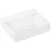 Image de hansgrohe Xelovos E lavabo, sans trop-plein, 600x480mm, SmartClean, poli, avec garniture découlement, 61095450, Exécution: sans trou de robinet