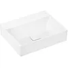 Image de hansgrohe Xevolos E lavabo, sans trop-plein, 600x480mm, SmartClean, non poli, avec garniture de vidage, 61093450, Exécution: sans trou de robinet