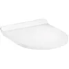 Image de hansgrohe EluPura 60200450 Abattant WC fin à fermeture amortie QuickRelease, fixation sur le dessus, blanc