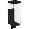 Image de hansgrohe Axor Uni Lotionsp Rectangulaire en verre, montage mural, noir mat
