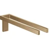 Image de hansgrohe HTH Axor Uni. Rectangulaire 380 mm, 2 bras, fixe, bronze brossé